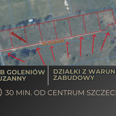 SPRZEDAŻ na DZIAŁKA w Goleniów